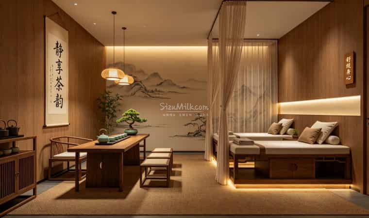 北京男士休闲放松新体验–品茶+按摩解锁闹市慢时光插图1SizuMilk