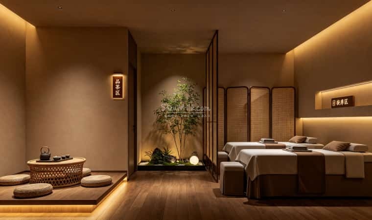 北京男士休闲放松新体验–品茶+按摩解锁闹市慢时光插图2SizuMilk