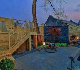 北京怡宁山隐私汤四合院